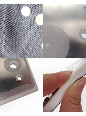 跨m进垫磨货源220*112m10孔TKQ6眼方型磨盘方形磨打盘抛光机底盘