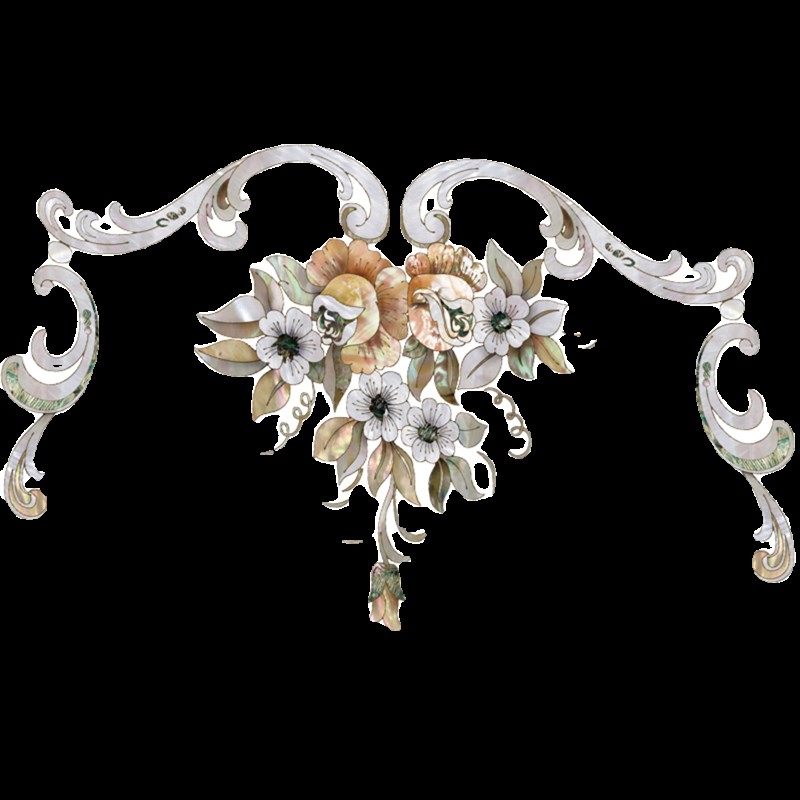 欧式仿螺钿墙贴画家具贴花翻新改造美化鞋衣橱柜子门遮丑装饰贴画