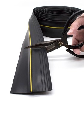 加高加宽车库底部挡水条卷帘门密封条卷闸门密封条防尘防雨密封条