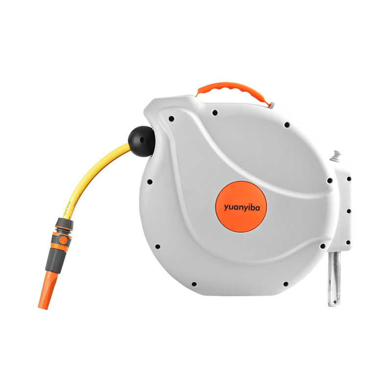 自动回收水管花园浇花水枪庭院浇水神器洒水淋花喷头水管车挂墙