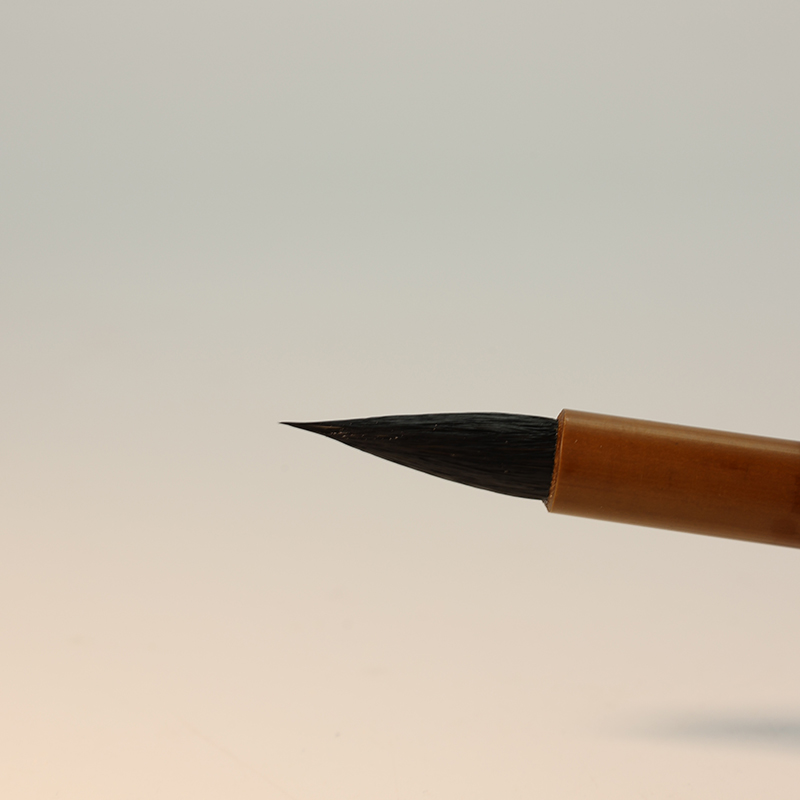 曹如章秾芳纯紫毫小楷毛笔瘦金体专用心经灵飞经工笔勾线小楷笔