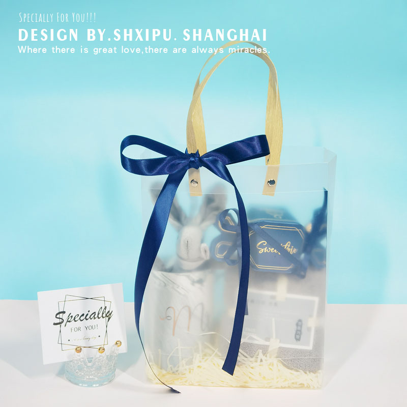 伴手礼女伴娘高端实用闺蜜回礼袋小礼品伴郎创意满月毛巾结婚礼盒