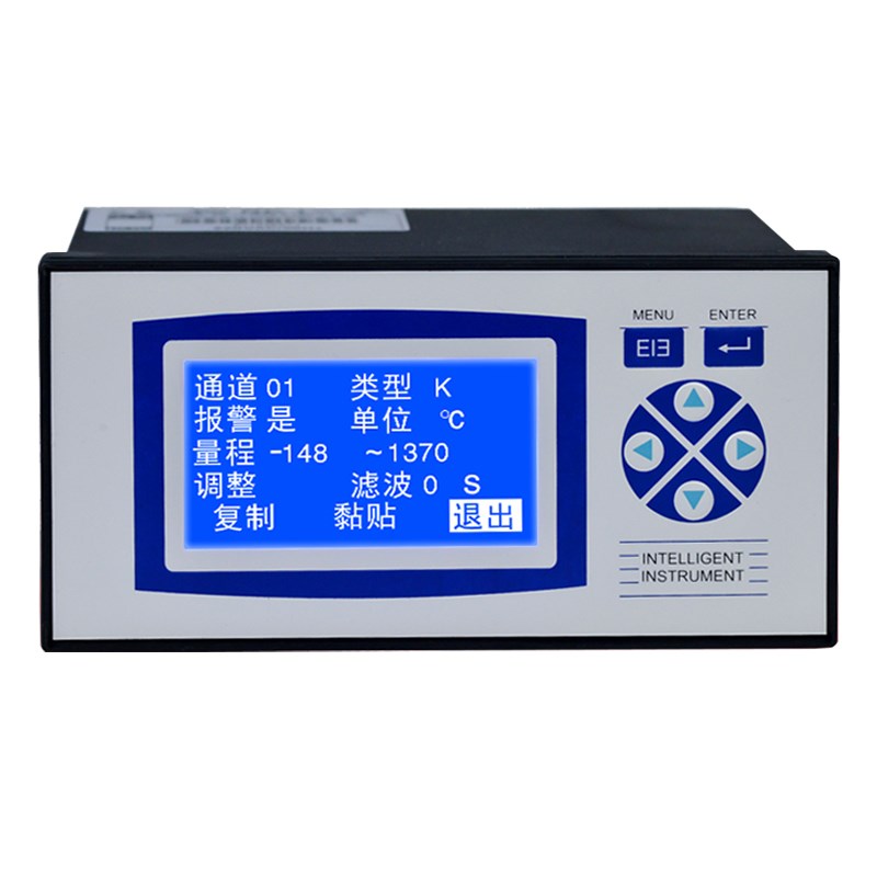 液晶数显控制仪压力温度液位LCD显示控制仪表四回路显示控制仪485