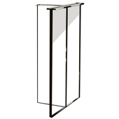 亚克力桌腿定制支撑腿桌脚餐桌支架高透明桌角桌架水晶脚架吧台腿