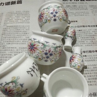 痰盂罐型鸟食罐 痰盂罐麻料鸟罐 痰盂杯朱雀鸟食罐点頦百灵鸟食杯