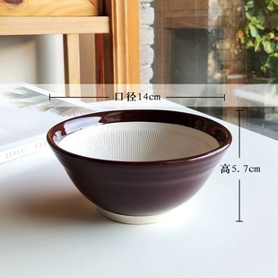 日式陶瓷研磨碗宝宝辅食餐具婴儿果蔬米糊肉泥碾磨器捣蒜器研磨盘
