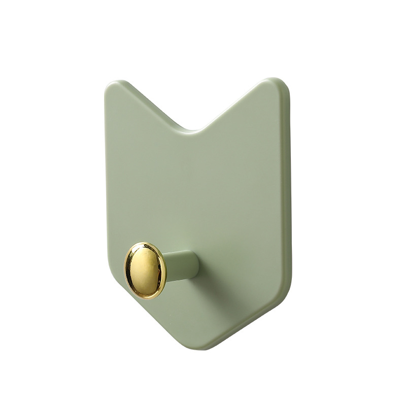 创意免打孔粘钩强力承重钩子卫生间衣服包门后墙壁无痕挂钩4个装