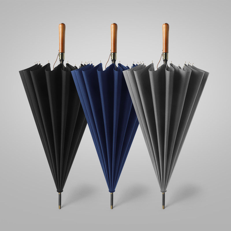 16骨长柄雨伞加固加厚结实大号抗风直杆暴雨专用双人大伞自动直柄,居家日用,伞,淘宝优惠券,粉丝福利购,淘宝优惠卷