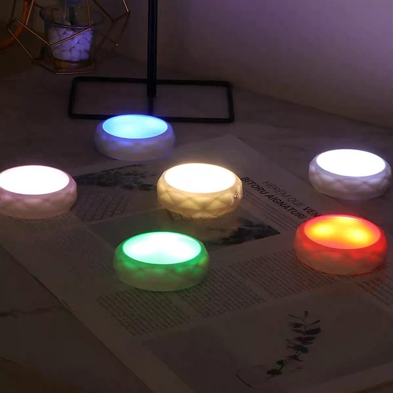 汽车阅读灯强磁led车内灯19色USB充电车顶灯后备箱灯氛围照明灯