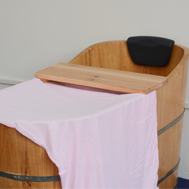 浴缸架实木浴室多功能收纳木桶支架子浴缸泡澡置物架