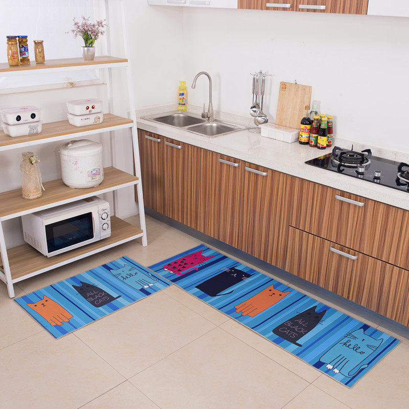 德阳呆萌卡通卧室厨房地垫进门门垫长条防滑吸水垫浴室卫生间垫,居家布艺,家用脚垫,淘宝优惠券,粉丝福利购,淘宝优惠卷