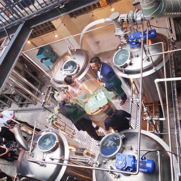 小型啤酒自酿设备不锈钢酿酒啤酒发酵罐自酿啤酒设备 精酿啤酒机