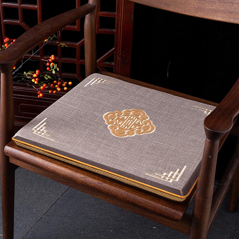 四季通雅艺用红木沙发坐垫中式餐椅家具椅太实师椅垫圈子茶椅子椅