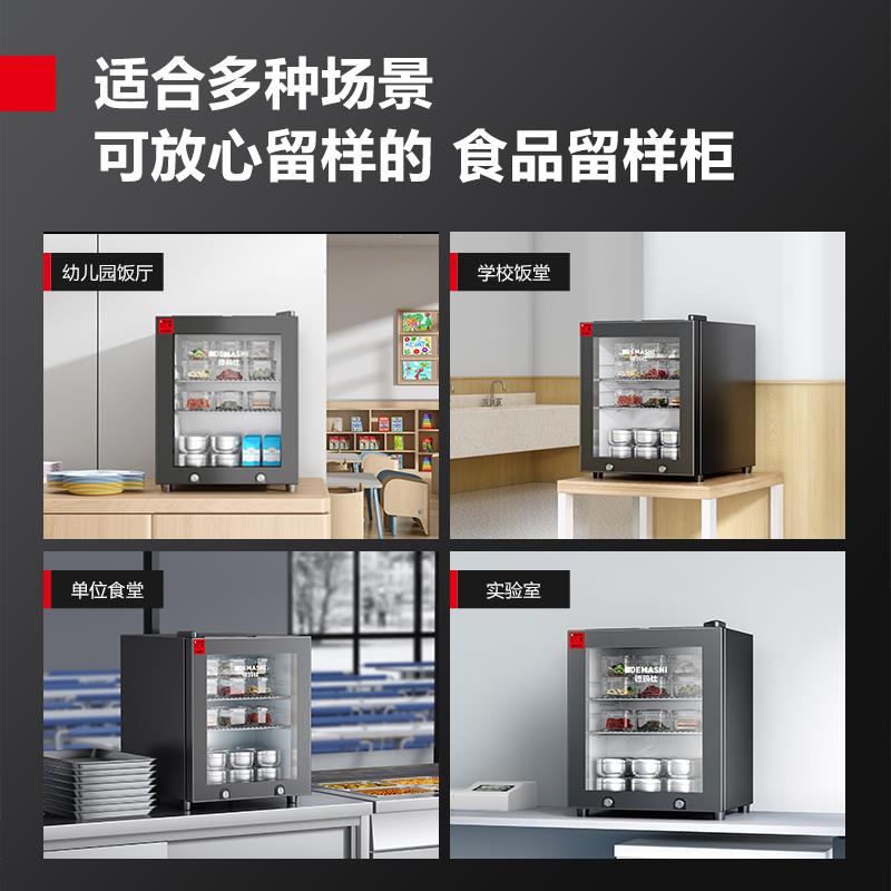 德玛仕学校食样柜专德玛仕用带锁柜幼儿园小型留样品保鲜留冷藏箱