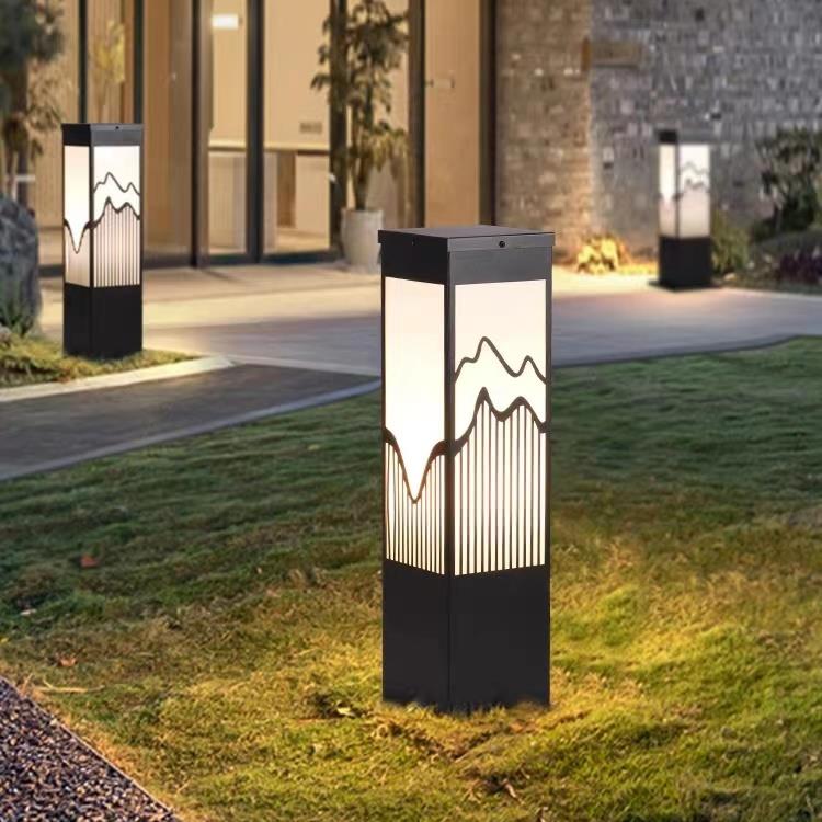 简户外防水坪灯太草能草地灯约方形小区33-1园林别墅花阳园庭院落