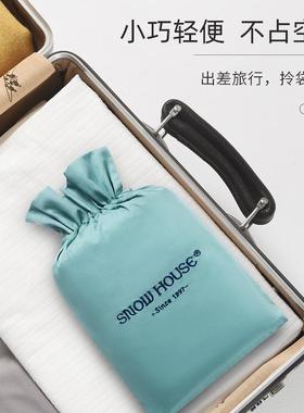全棉店隔脏睡单双人出差旅行床单套被旅睡PT016002宝便携袋住宾馆