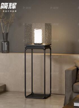 新中式LDD101落灯酒店走廊地工程灯具高方感卧室书级房茶室形玻璃