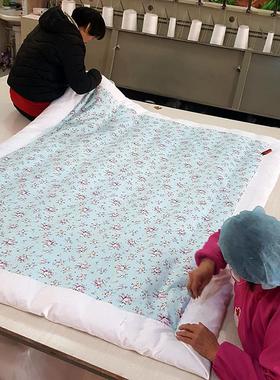 纯手8棉花儿童学薄被6新疆冬被子斤单人工双人春秋全棉生被201712