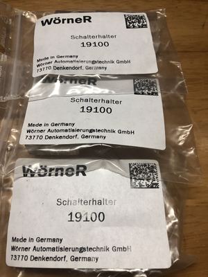 WORNER附件19100 全新现货