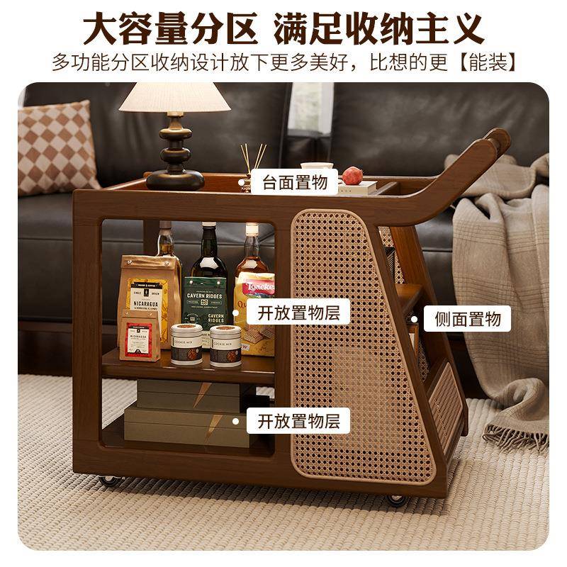 木沙发边小推沙边发柜侧边几DB28DB2置车物收纳客厅巴士餐车可移