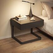 悬浮床头柜现代简约轻奢高级感卧室小型床边收纳柜家用创意小柜子