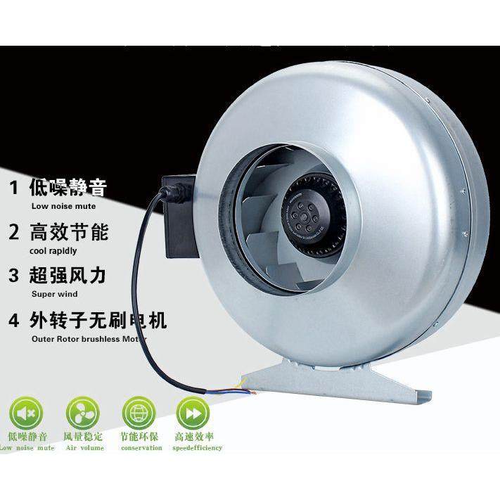 圆形离心送风机GDF100/125/150/1GDF6020/250/015系列管道换3气/