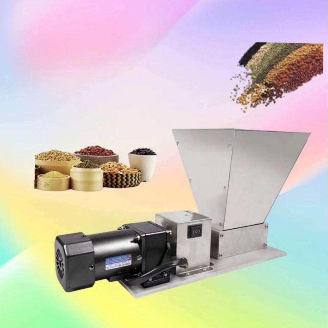 电动不锈钢对辊芽磨KSZ粉碎机大麦麦粒械机家酿食品级谷物磨粉机