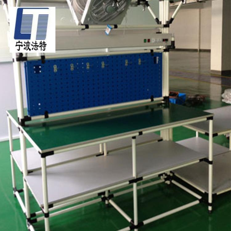 防静电FT-01-22工作生产线精电子厂操作作台益管流水台线双面工台