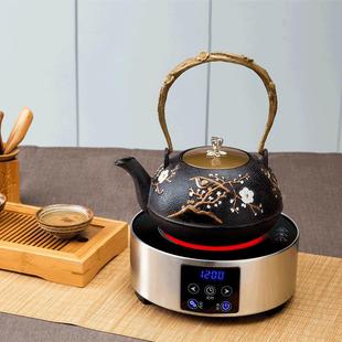 家直销讯米电厂陶炉煮茶炉迷你铸铁壶器玻璃MIL壶煮茶定&制