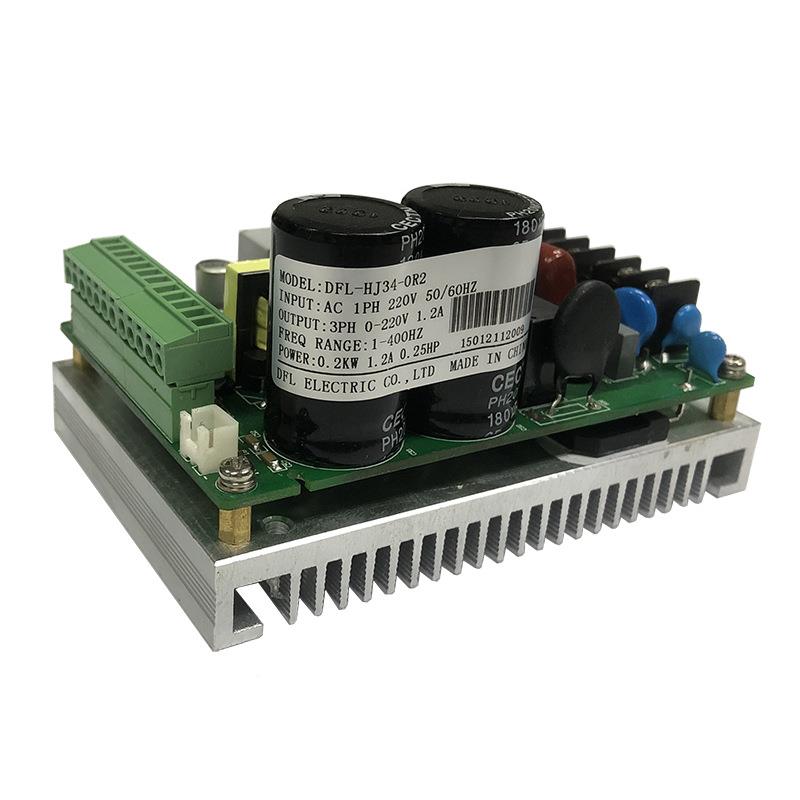 单相220V200W00W750迷你220V200小型速裸板通用变频4器W调器