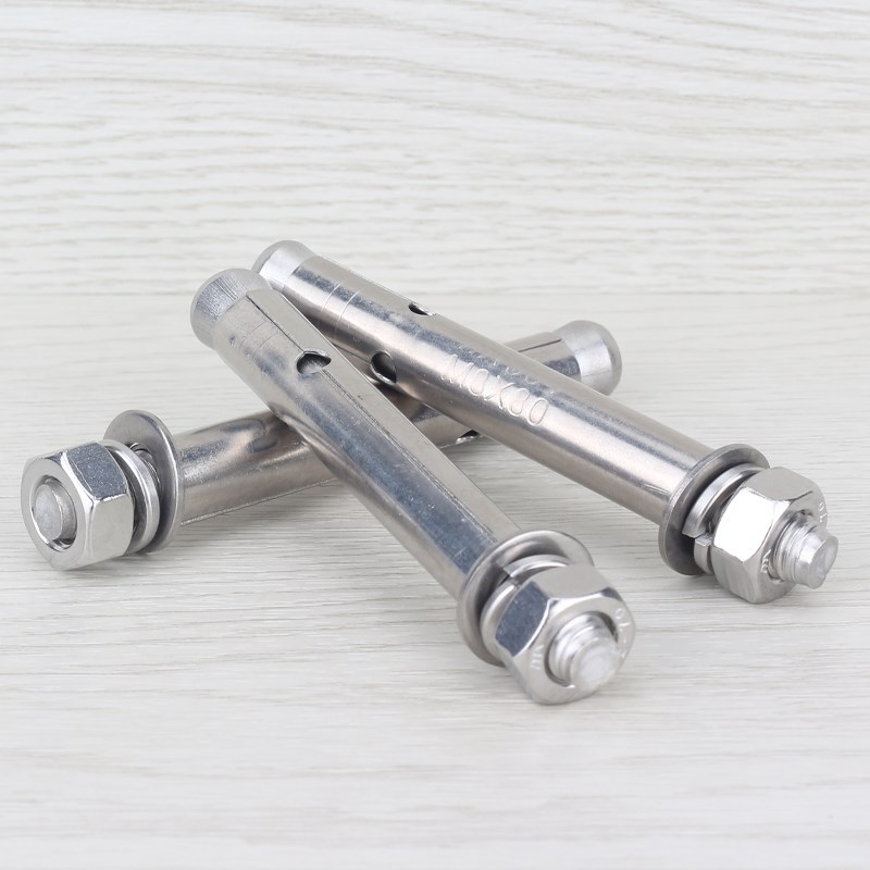 304不锈钢膨胀螺丝加长国标拉爆螺栓M18M20*x10x12x15x16x18x20cm