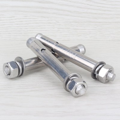 304不锈钢膨胀螺丝加长国标拉爆螺栓M18M20*x10x12x15x16x18x20cm