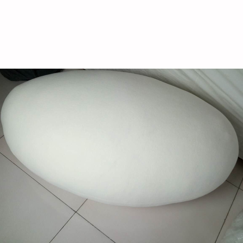 定制超大懒人沙发鹅卵石抱枕布艺石头坐墩靠垫场景道具