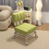 滑轮矮凳带万向轮小凳子家用圆换鞋 板凳带娃儿童懒人静音靠背椅子