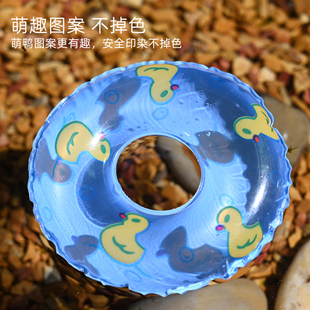 乌龟游泳圈小乌龟饲养缸造景装饰品漂浮摆件浮岛晒台爬台爬宠用品