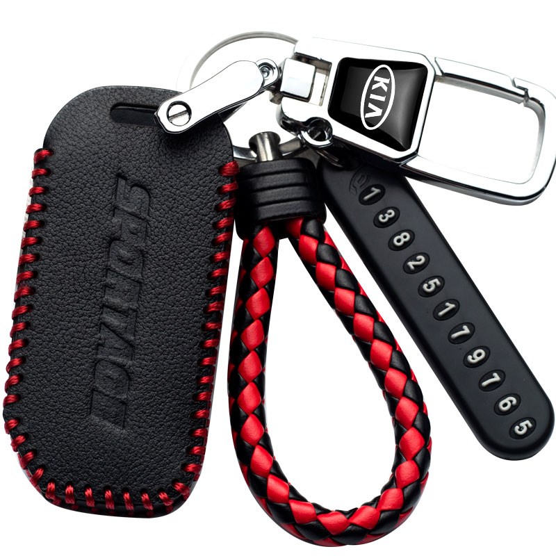 起亚新智跑钥匙套kx3傲跑k5凯酷k3奕跑k2焕驰汽车专用包扣2020款