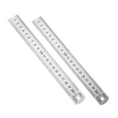 翼菱工具钢直尺15cm 60cm不锈钢测量工具钢尺木工用绘图制图 30cm