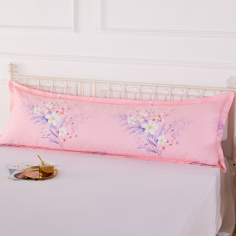 1米长枕套全棉100纯棉长款枕头套1m单人加长枕芯套带拉链抱枕套男