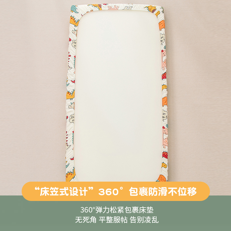 100支儿童纯棉床笠单件床罩婴幼儿床单新生宝宝幼儿园纯棉床垫套