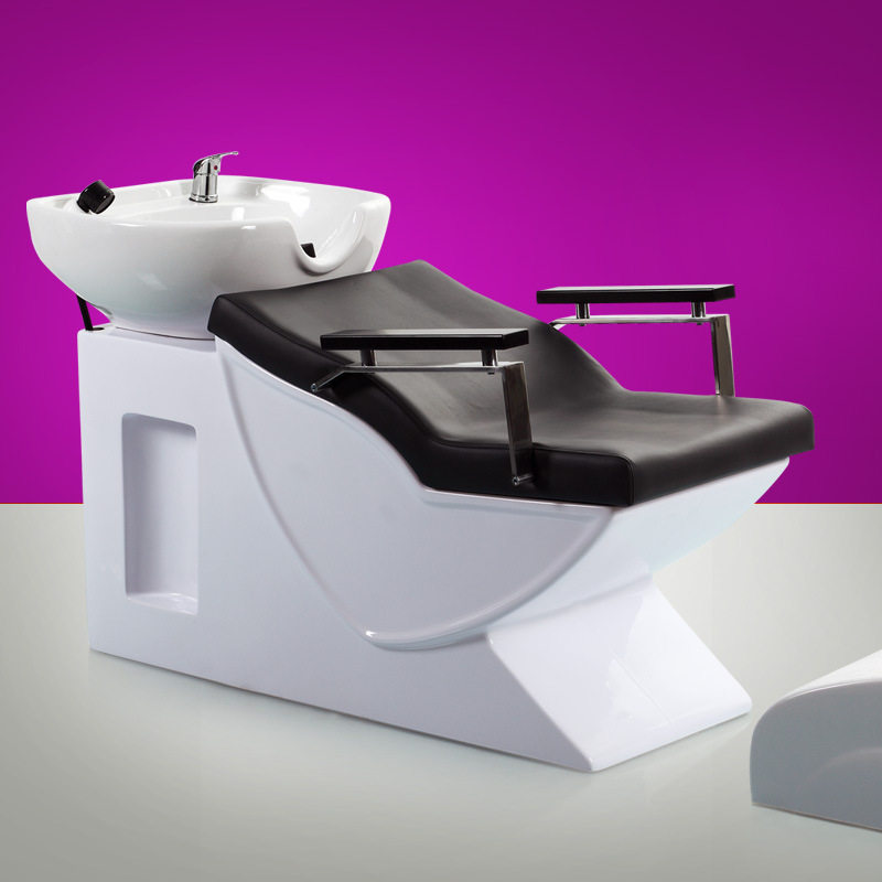 洗头床理发店冲头床 发廊用美发床 陶瓷洗盆玻璃钢体洗头床,商业/办公家具,美容床/美发床/洗头床,淘宝优惠券,粉丝福利购,淘宝优惠卷