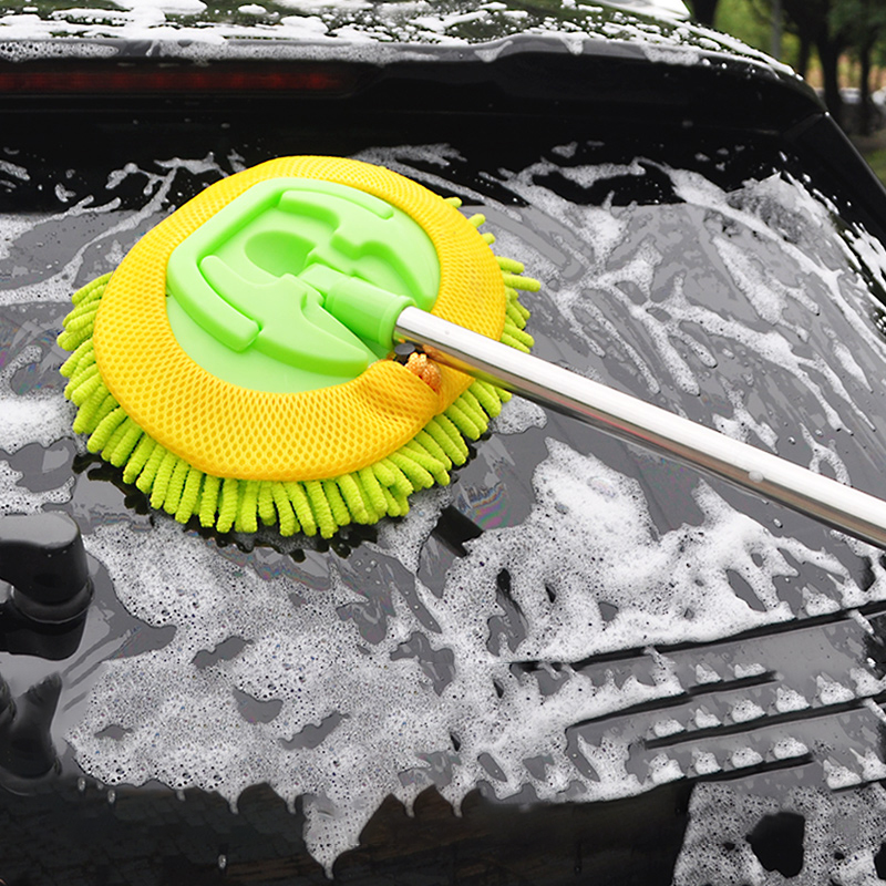 洗车拖把不伤车漆专用工具汽车擦车除尘掸软毛清洁神器刷车的刷子