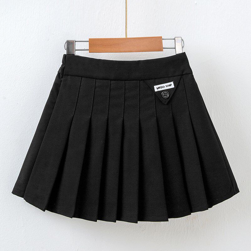 女童半身裙百褶裙夏装2024新款儿童洋气百搭jk短裙女孩裙子春秋