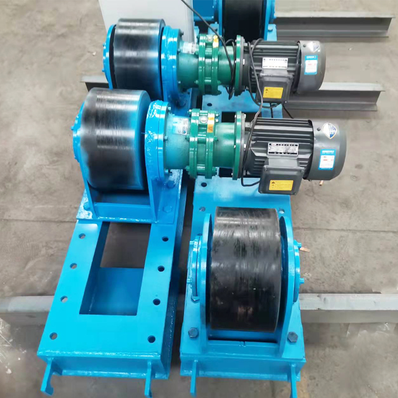 自调式焊接滚轮架丝杠可调管道气割辅助滚轮机设备5吨10吨20吨