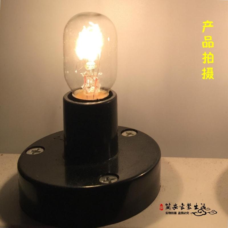 LED冰箱灯泡 螺口E14台灯油烟机灯水晶盐灯透明暖光10W小灯泡包邮