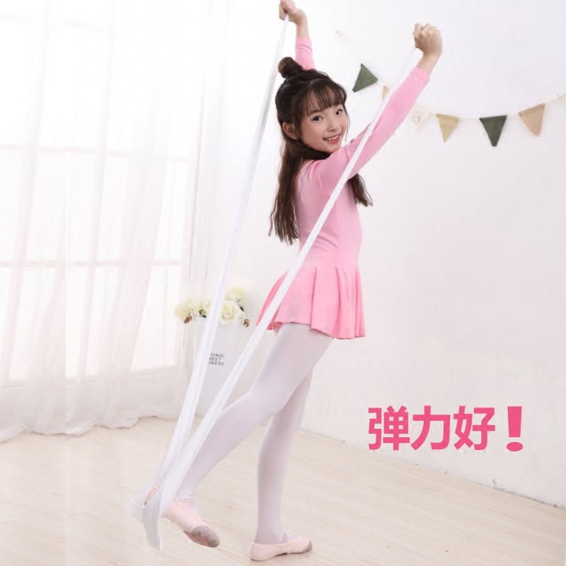 女童连体袜儿童裤袜白色舞蹈袜女中童丝袜连裤夏季大童长袜子薄款