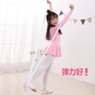 女童连体袜儿童裤袜白色舞蹈袜女中童丝袜连裤夏季大童长袜子薄款