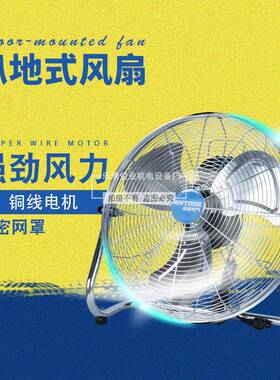 爬地扇趴地式风扇风机落地扇FE30-A35-A404550家用台式爬地扇
