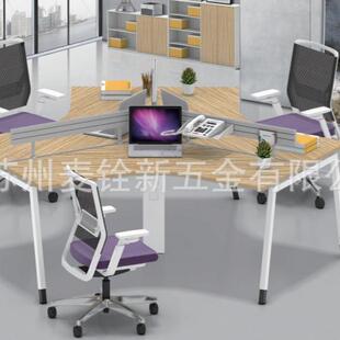 五金桌腿办公桌脚会议桌腿工作台支架培训桌架子斜度单脚支架