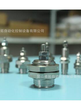 螺牙气缸AA15X10迷你微型气缸小型气缸单作用气缸长拓气缸