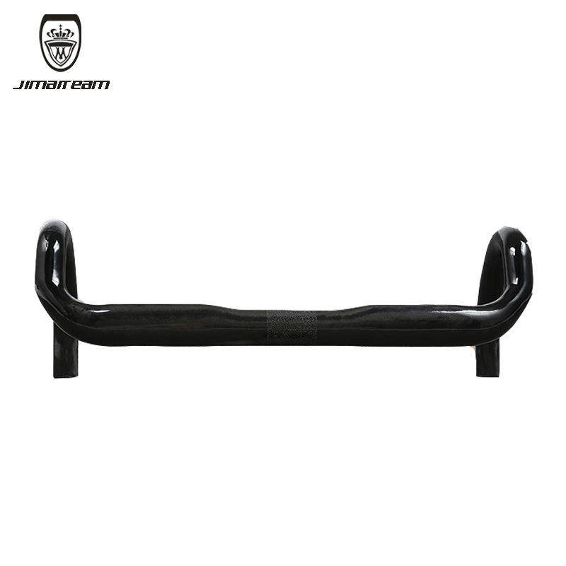 自行车配件全碳纤维公路车弯把凹槽设计把手跑车把UD外走线